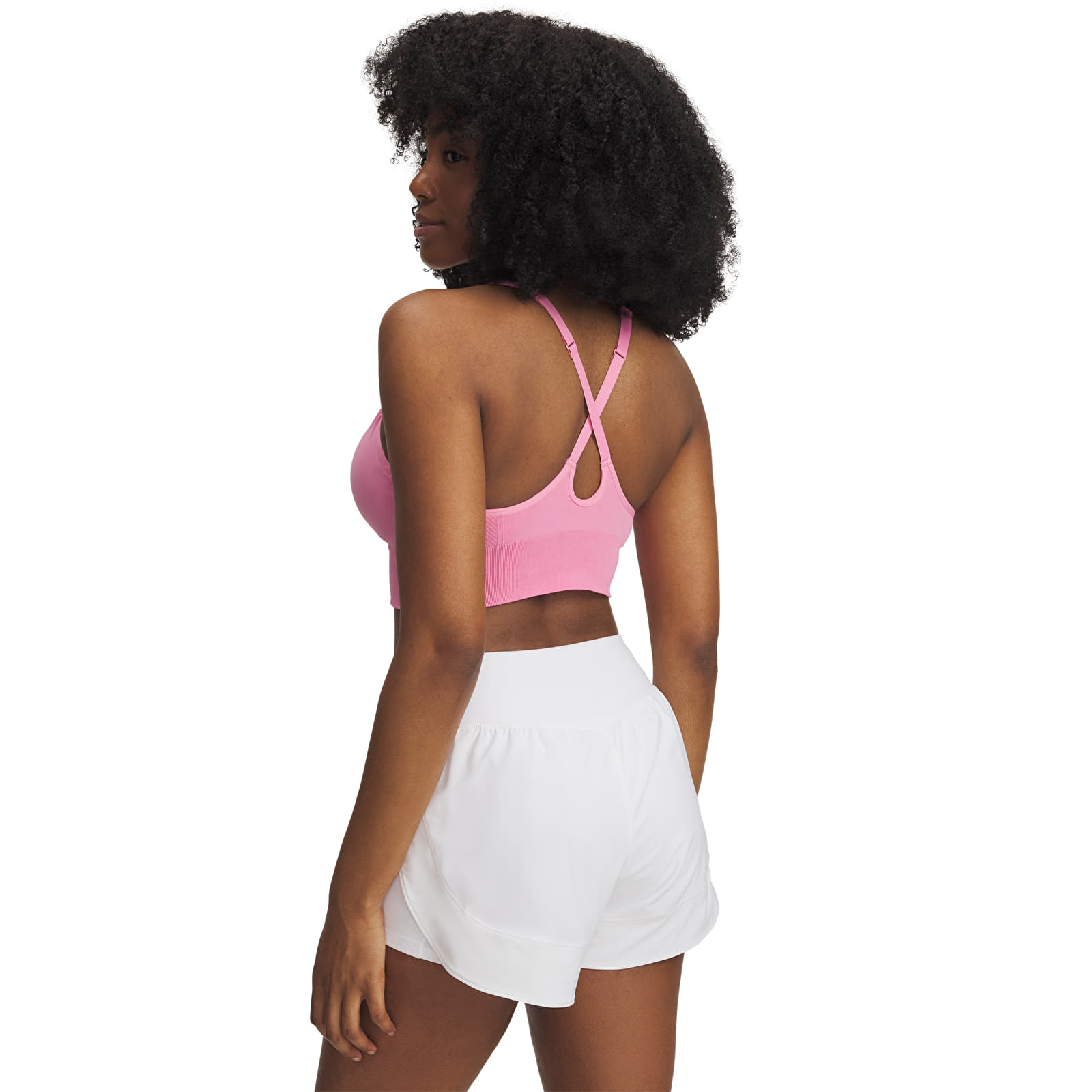Rinnahoidjad Under Armour Vanish Seamless Washed Low Shaded Fuchsia/ White