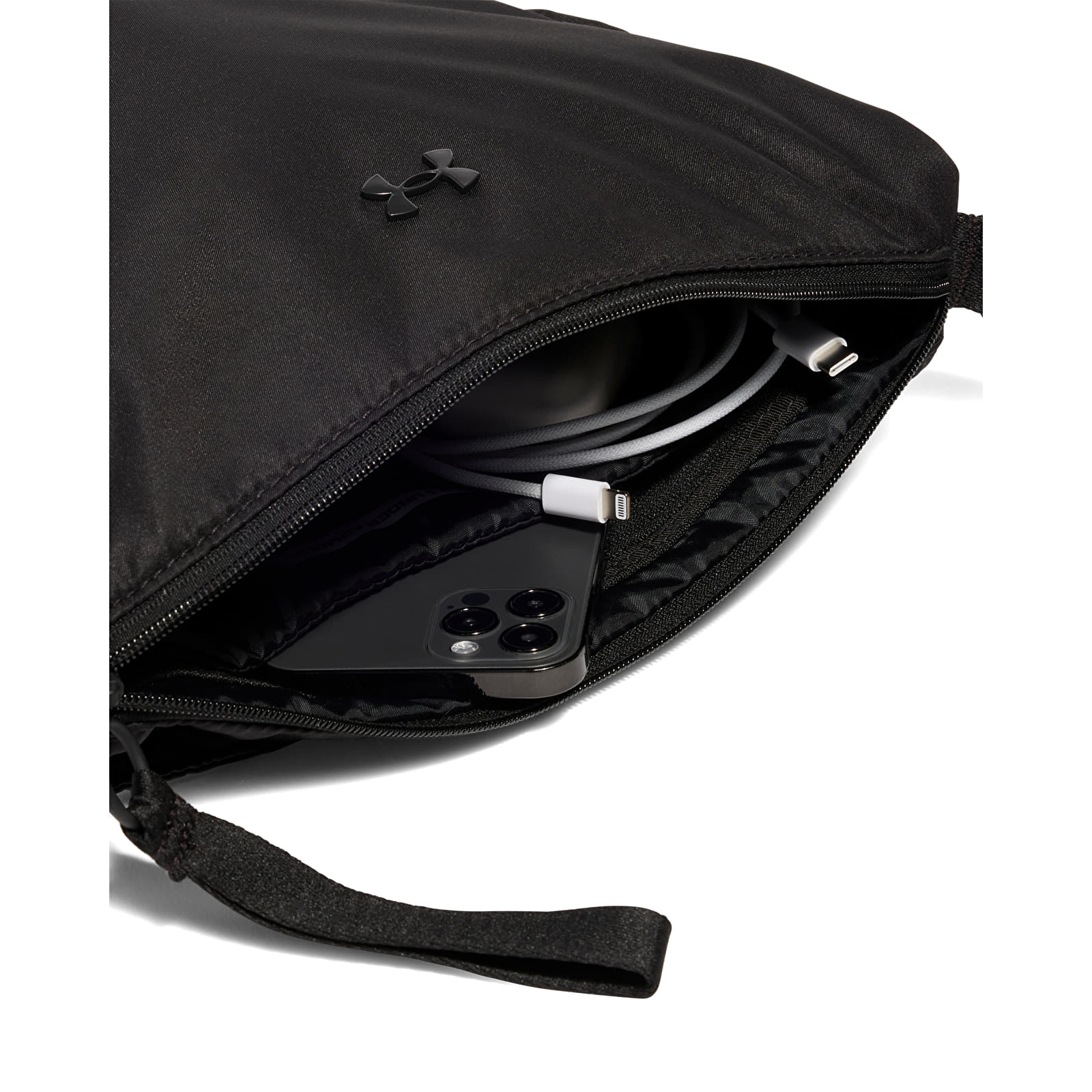 Ledvinky Under Armour Studio Luna Shoulder Bag Black/ Black/ Black