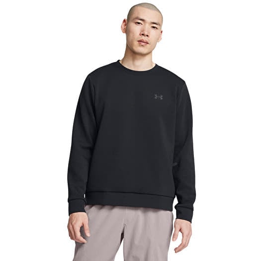 Sweat-shirt Under Armour Unstoppable Fleece Crew EU Black/ Black