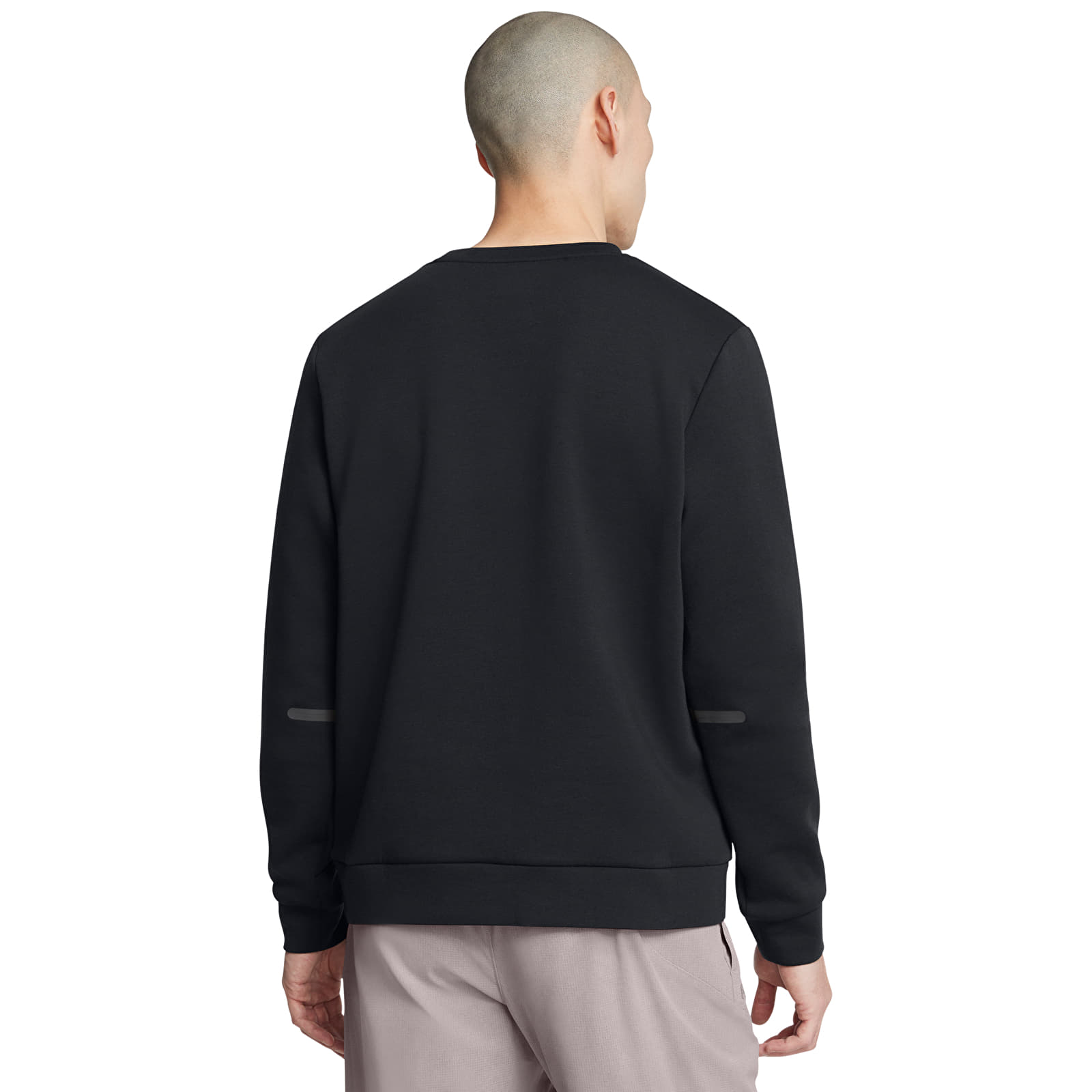 Herren-Sweatshirts Under Armour Unstoppable Fleece Crew EU Black/ Black