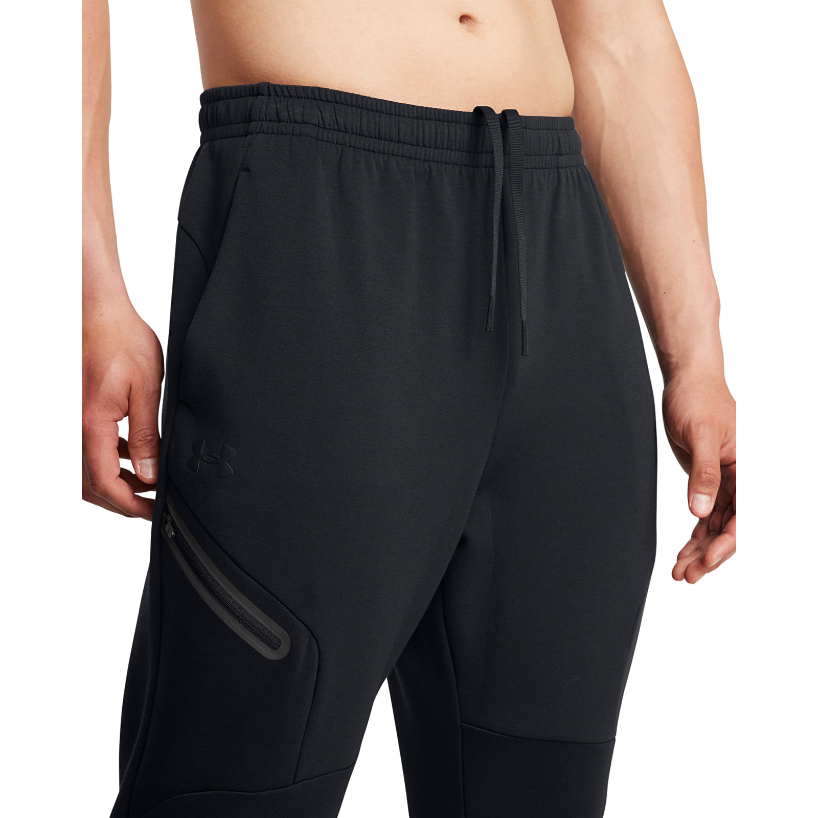 Meeste püksid Under Armour Unstoppable Fleece Jogger EU Black/ Black