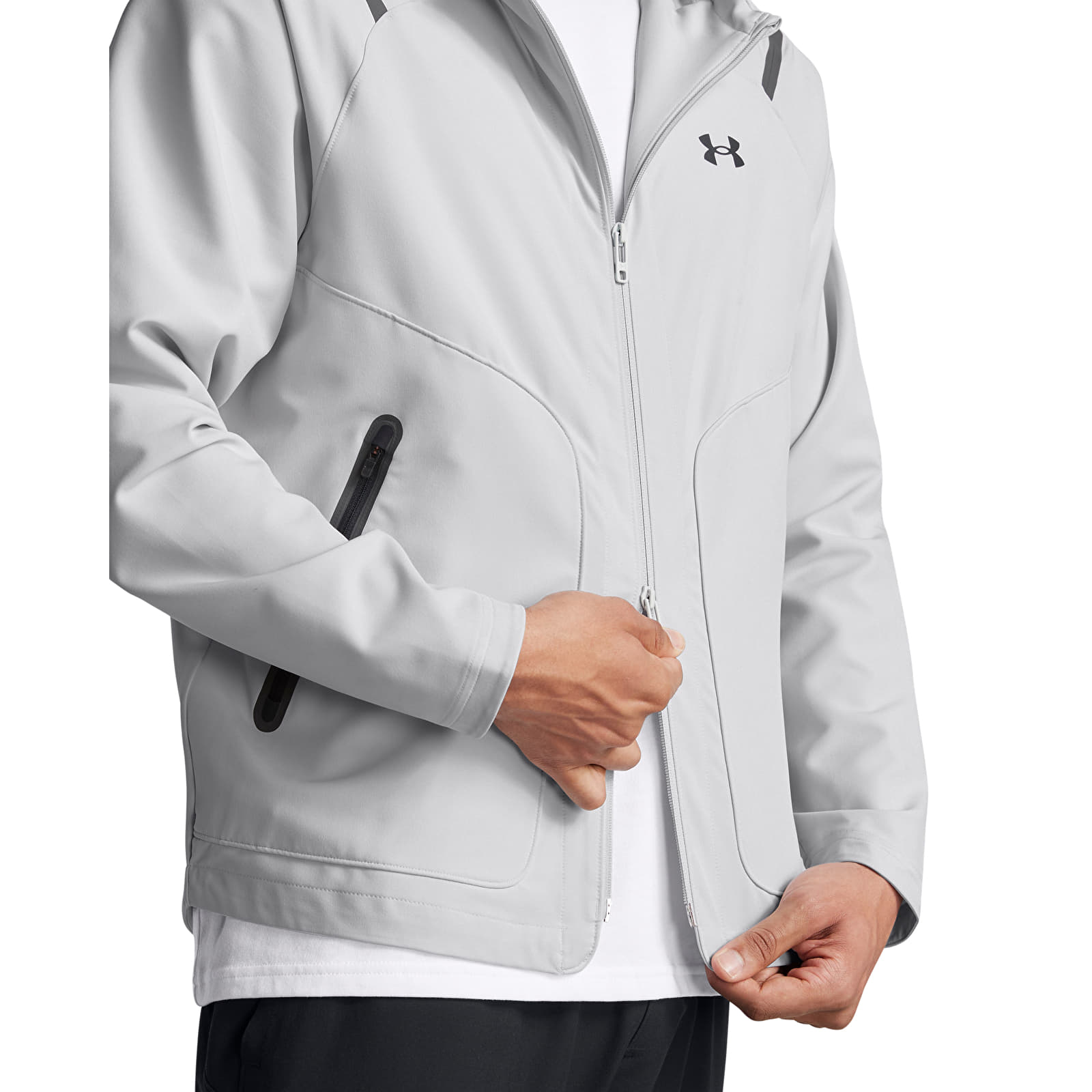 Meeste jakid Under Armour Unstoppable Jacket LC Halo Gray/ Black
