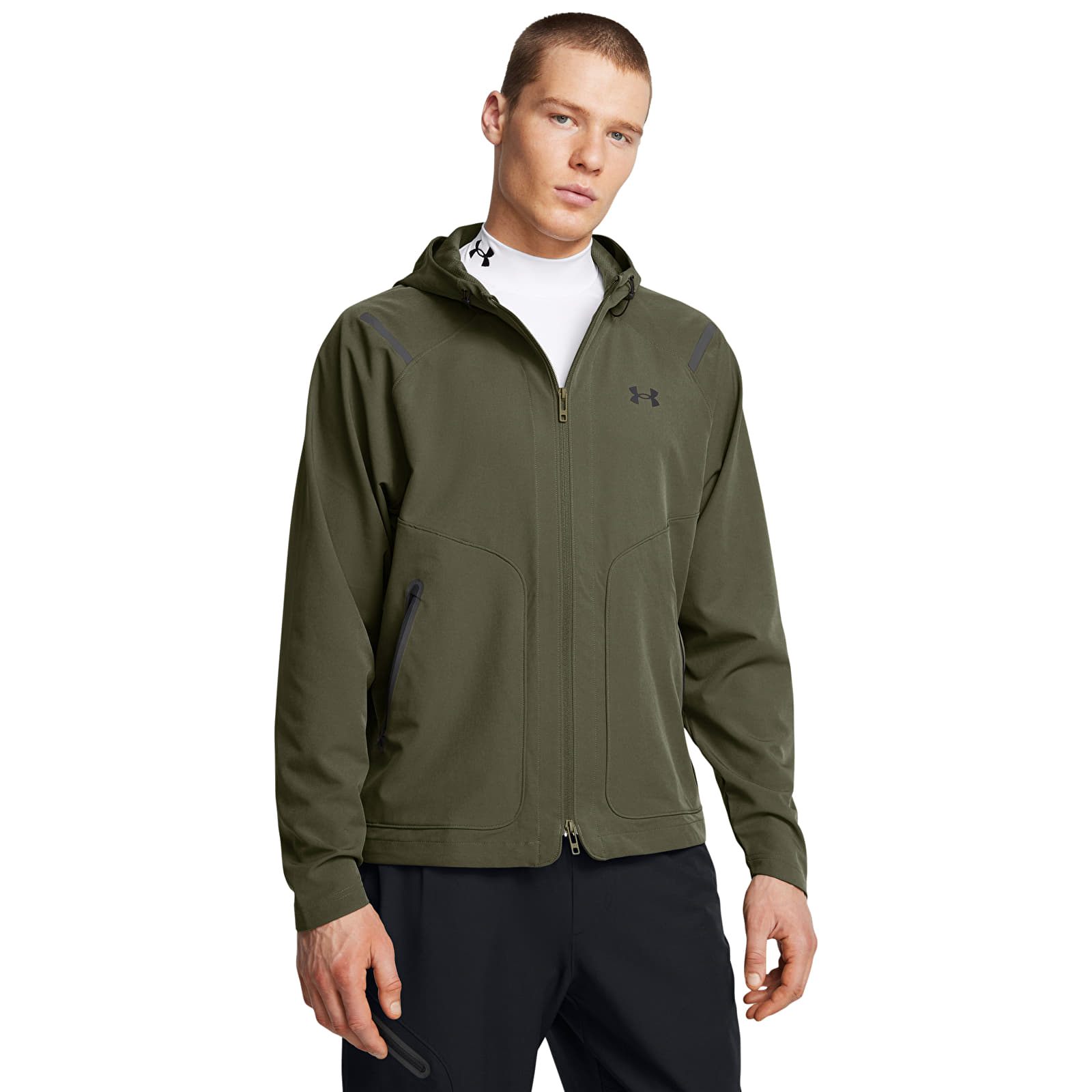 Herrenjacken Under Armour Unstoppable Jacket LC Marine OD Green/ Black