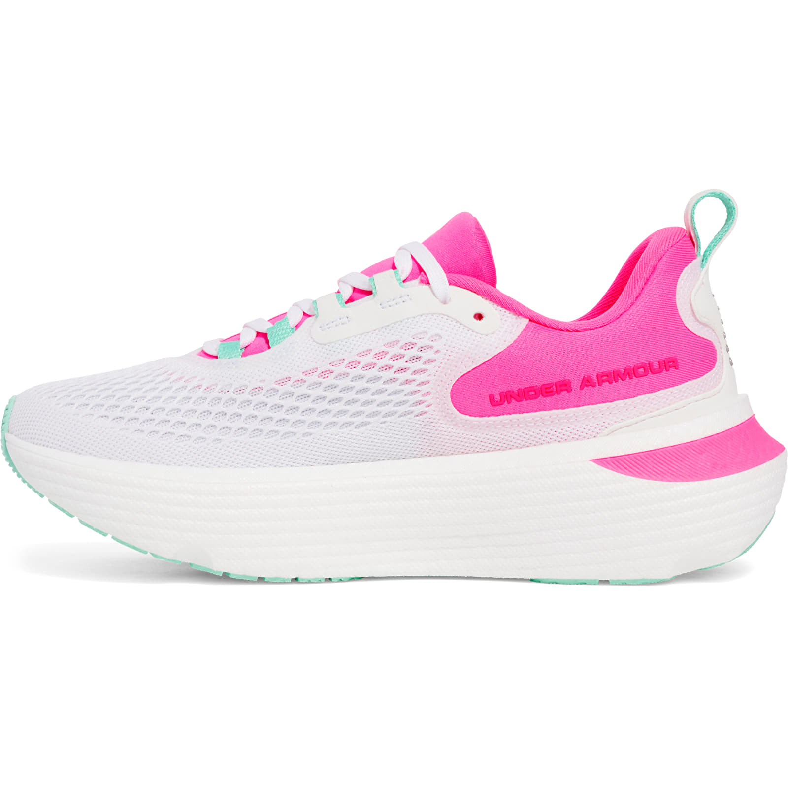 Damesschoenen Under Armour W Infinite Elite 2 White /Aero Pink /Comet Green