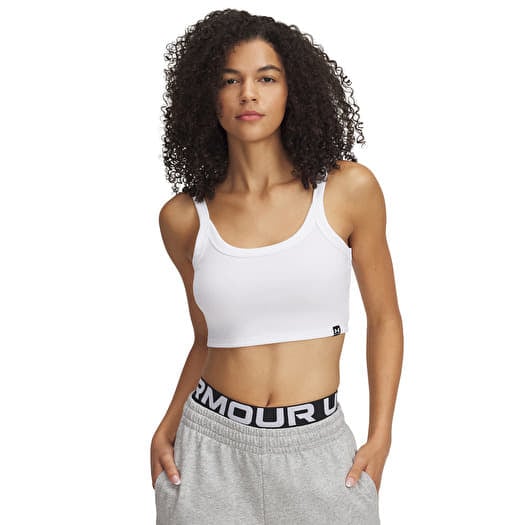 Under Armour Rival Rib Baby Tank White/ White