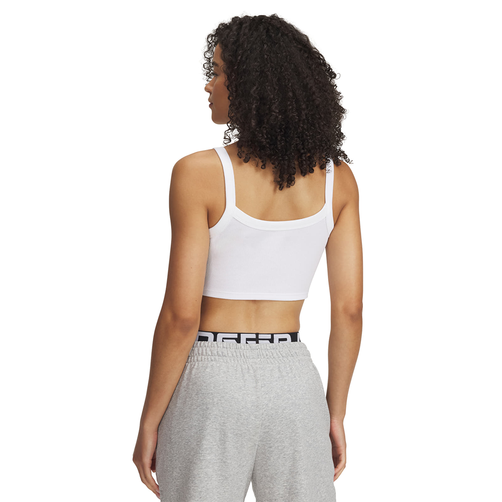 Naiste topsid Under Armour Rival Rib Baby Tank White/ White