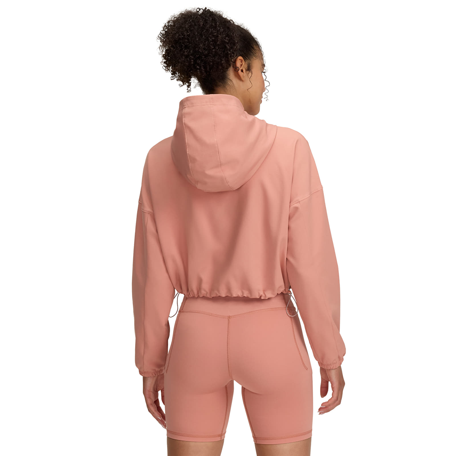 Γυναικεία σακάκια Under Armour Unstoppable Woven Hooded Jacket Canyon Pink/ Black