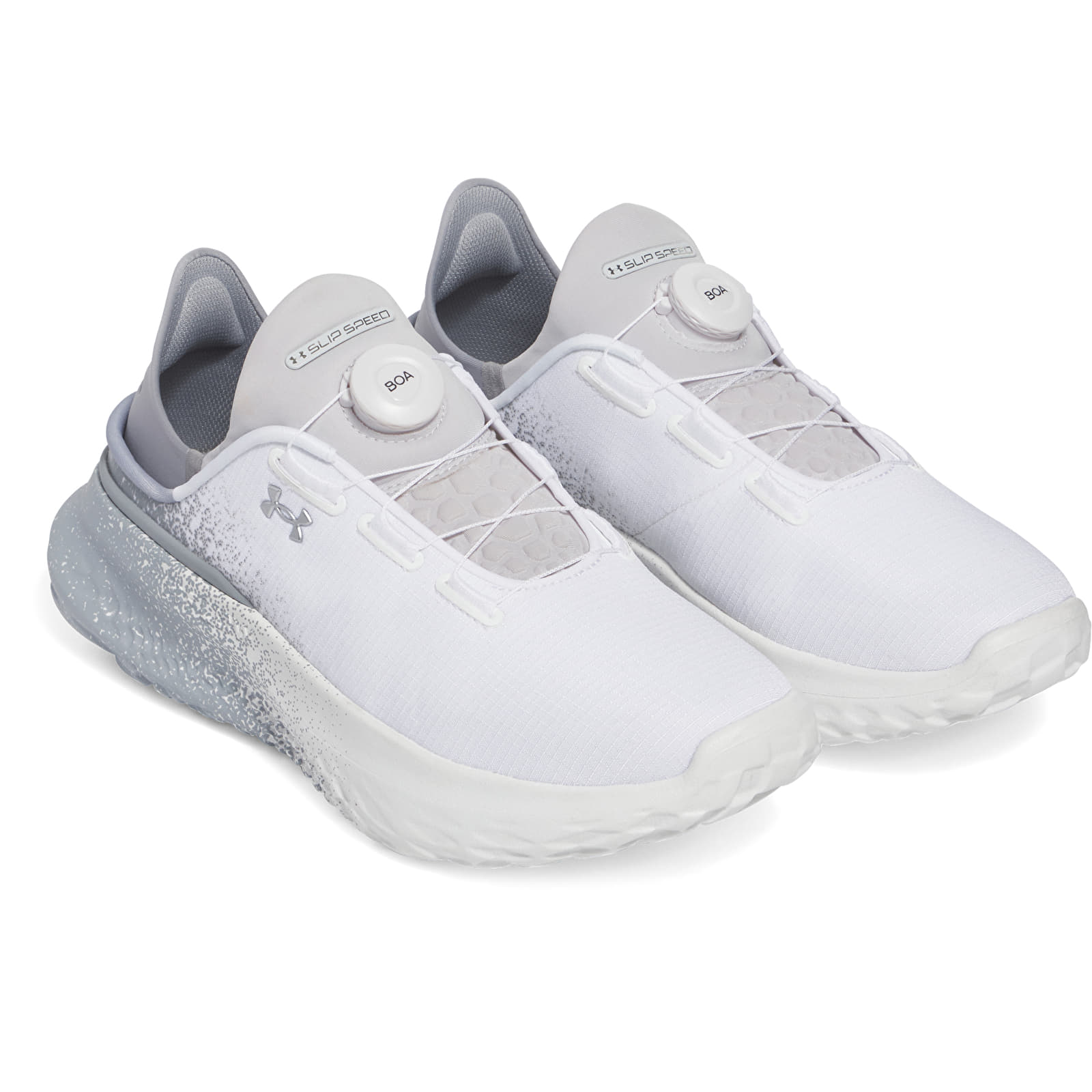 Мъжки кецове и обувки Under Armour Slipspeed Mega Fade White /Steel /Metallic Silver