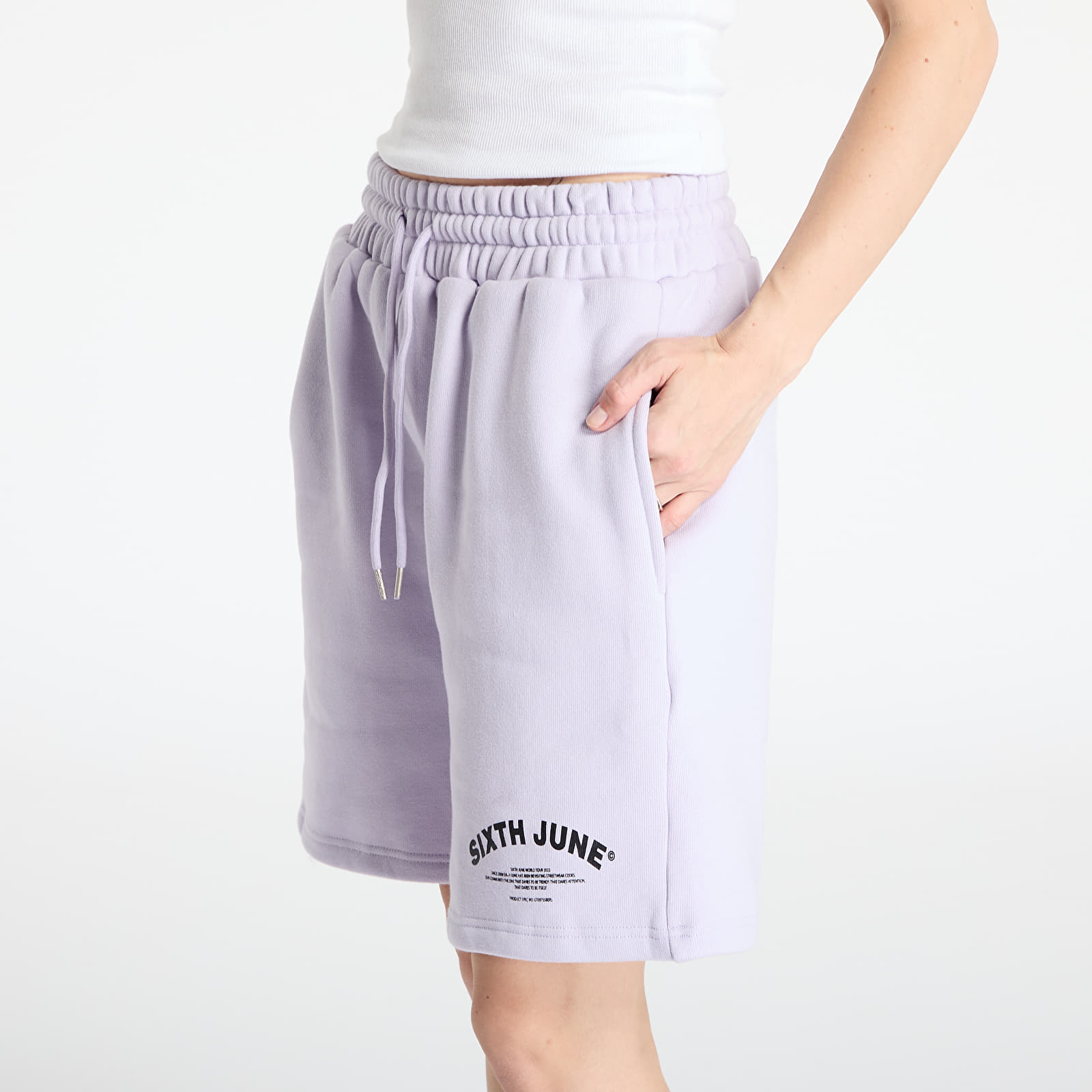Shorts Sixth June Curved Logo Shorts Light Purple