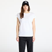 Urban Classics Ladies Extended Shoulder Tee White