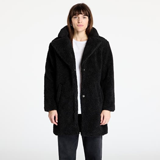 Яке Urban Classics Ladies Oversized Sherpa Coat Black