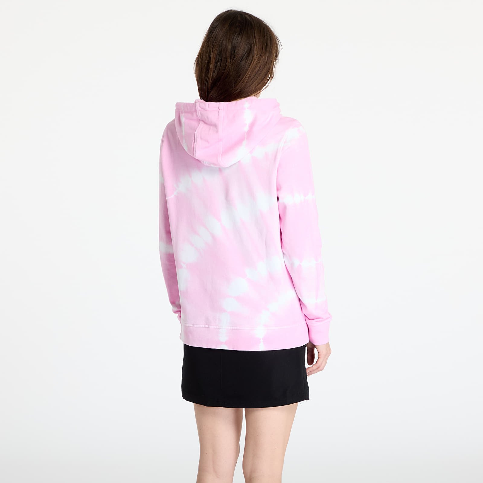 Sweatshirts Urban Classics Ladies Tie Dye Hoody Pink