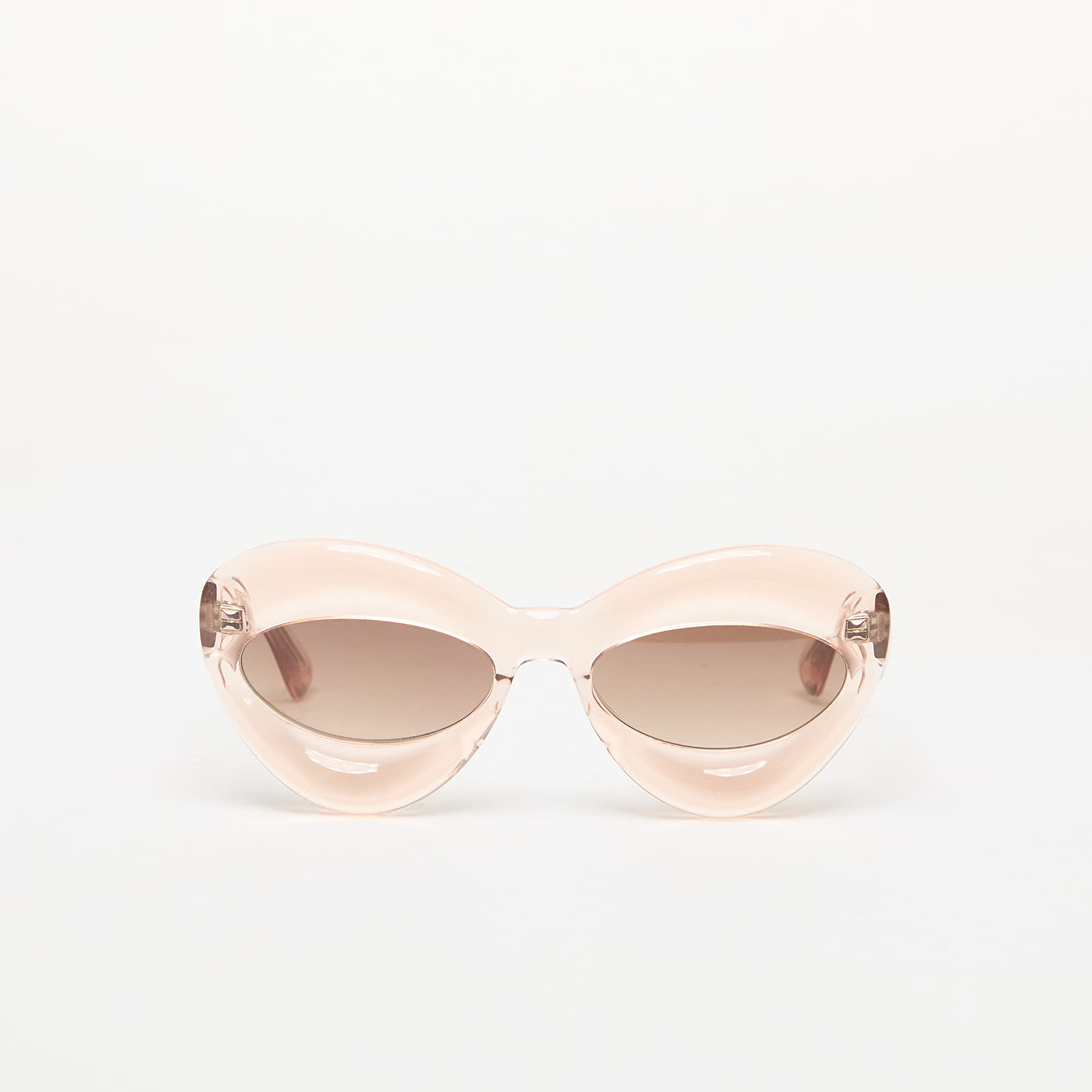 Męskie okulary przeciwsłoneczne MessyWeekend Bubble Sunglasses Champagne