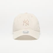 New Era New York Yankees 9TWENTY Linen Adjustable Cap Stone/ Stone