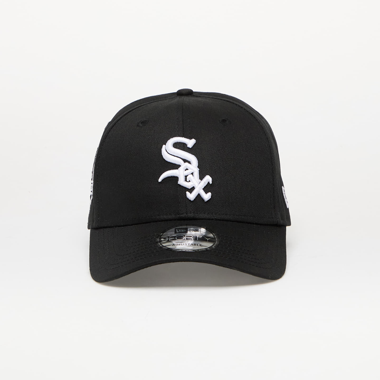 Bonés New Era Chicago White Sox 9FORTY Side Patch Adjustable Cap Black