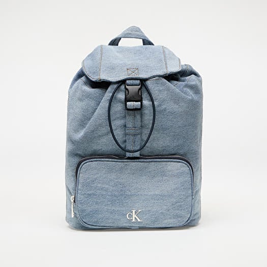 Sac à dos Calvin Klein Jeans Denim Luna Mini Flap Blue