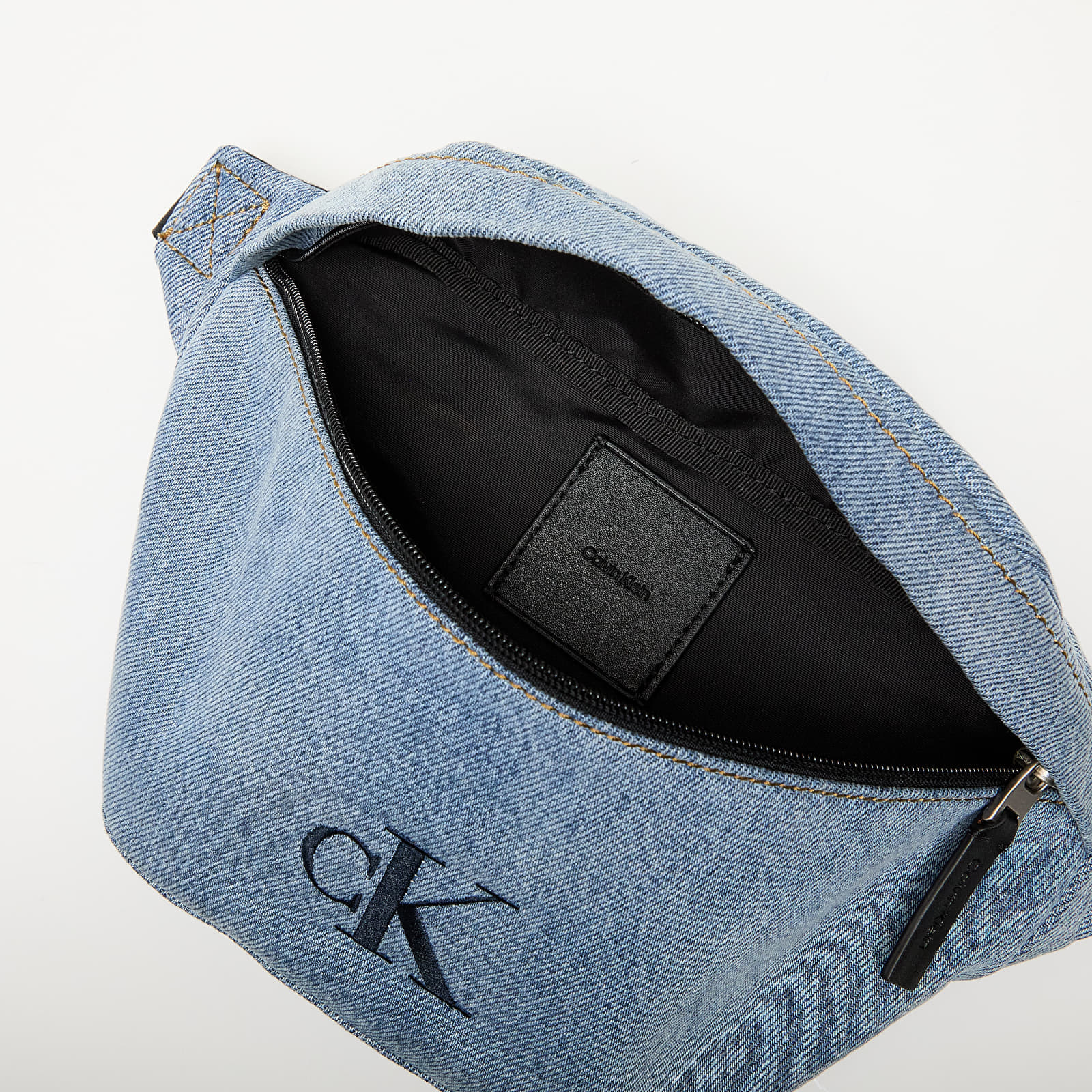 Τσαντάκι μέσης Calvin Klein Jeans Denim Waistbag Blue Universal