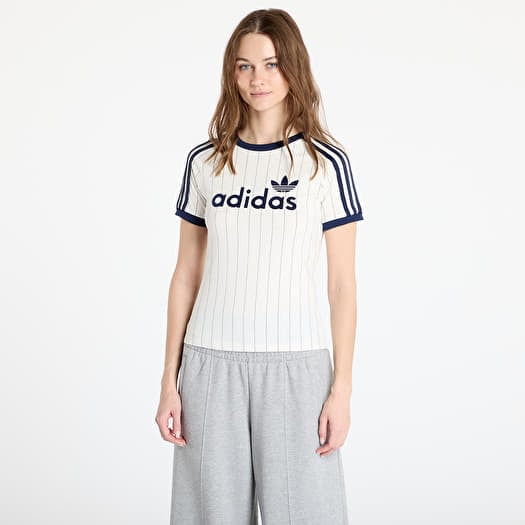 Camiseta adidas Linear Graphic Cali Tee Off White/ Night Indigo