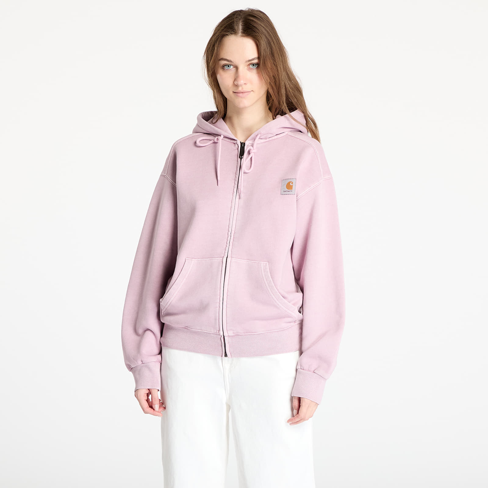 Meeste kampsunid Carhartt WIP Hooded Nelson Jacket UNISEX Hortensia Garment Dyed
