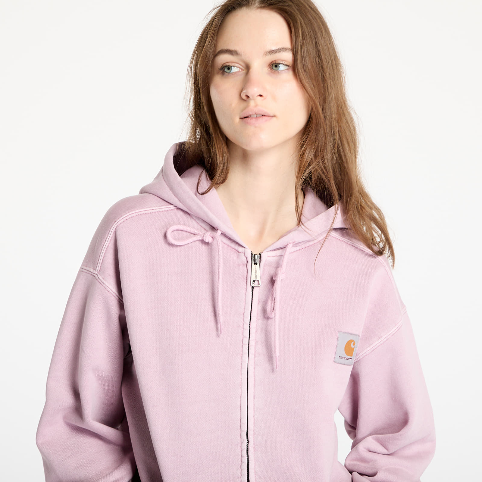 Meeste kampsunid Carhartt WIP Hooded Nelson Jacket UNISEX Hortensia Garment Dyed