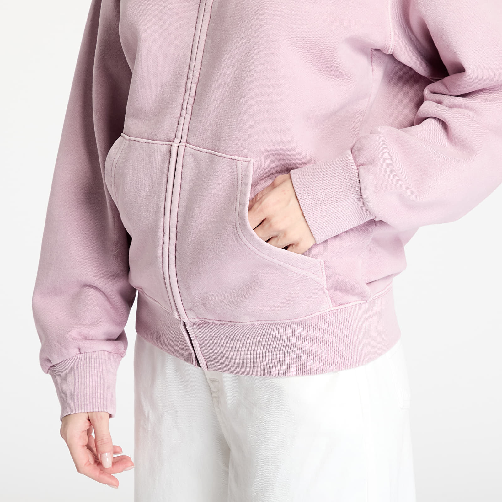 Meeste kampsunid Carhartt WIP Hooded Nelson Jacket UNISEX Hortensia Garment Dyed