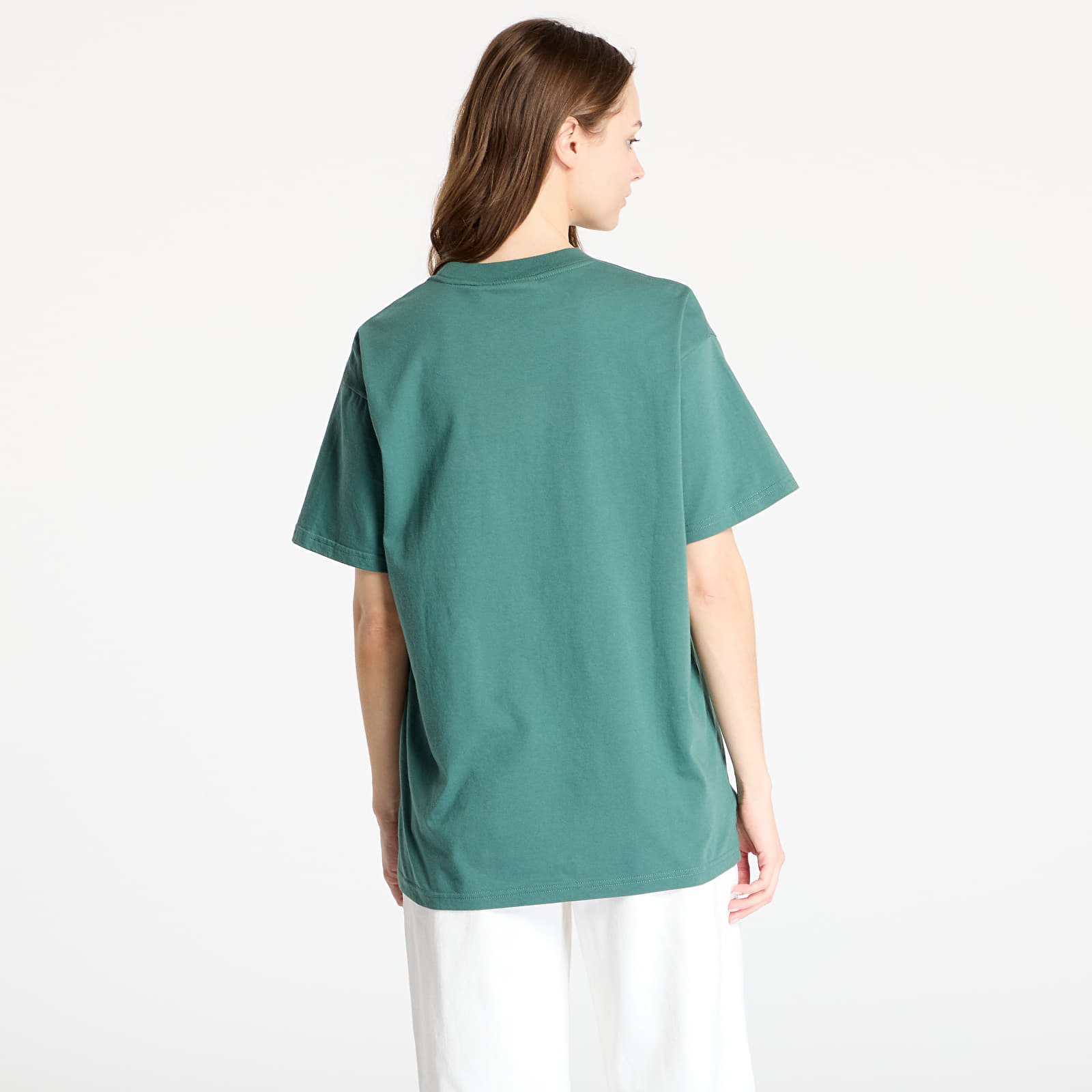 Camisetas hombre Carhartt WIP Short Sleeve Lecture T-Shirt UNISEX Silver Pine