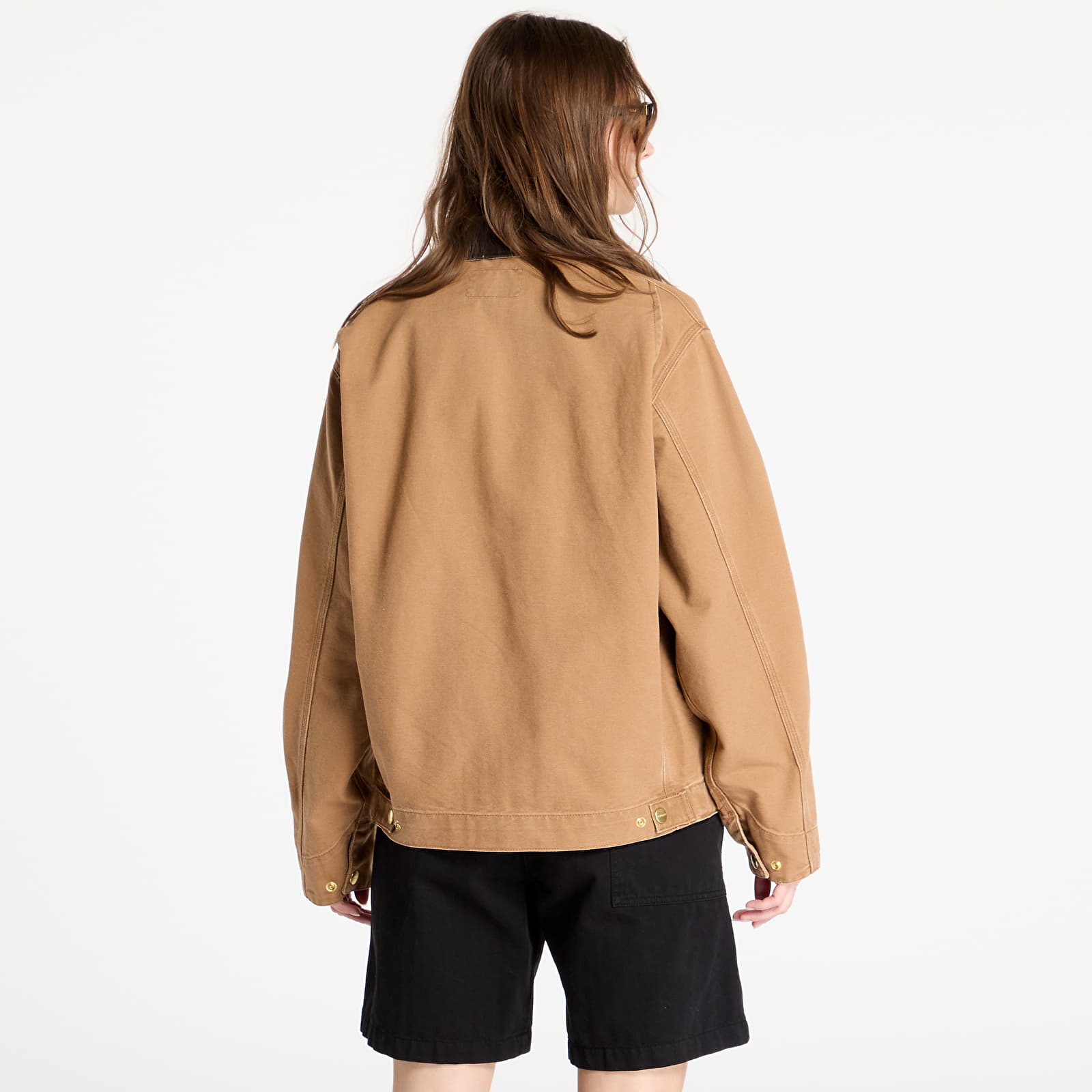 Vestes pour hommes Carhartt WIP OG Detroit Jacket UNISEX Hamilton Brown/ Tobacco Aged Canvas