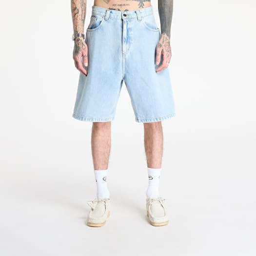 Shorts Carhartt WIP Brandon Short Blue Heavy Stone Bleached
