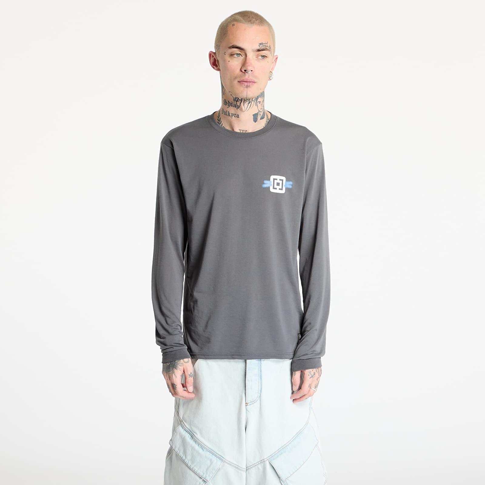 Meeste T-särgid Horsefeathers Fury Ls Bike Jersey Castlerock
