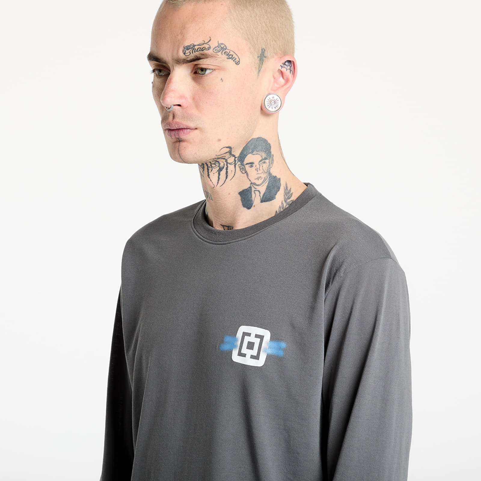 Meeste T-särgid Horsefeathers Fury Ls Bike Jersey Castlerock