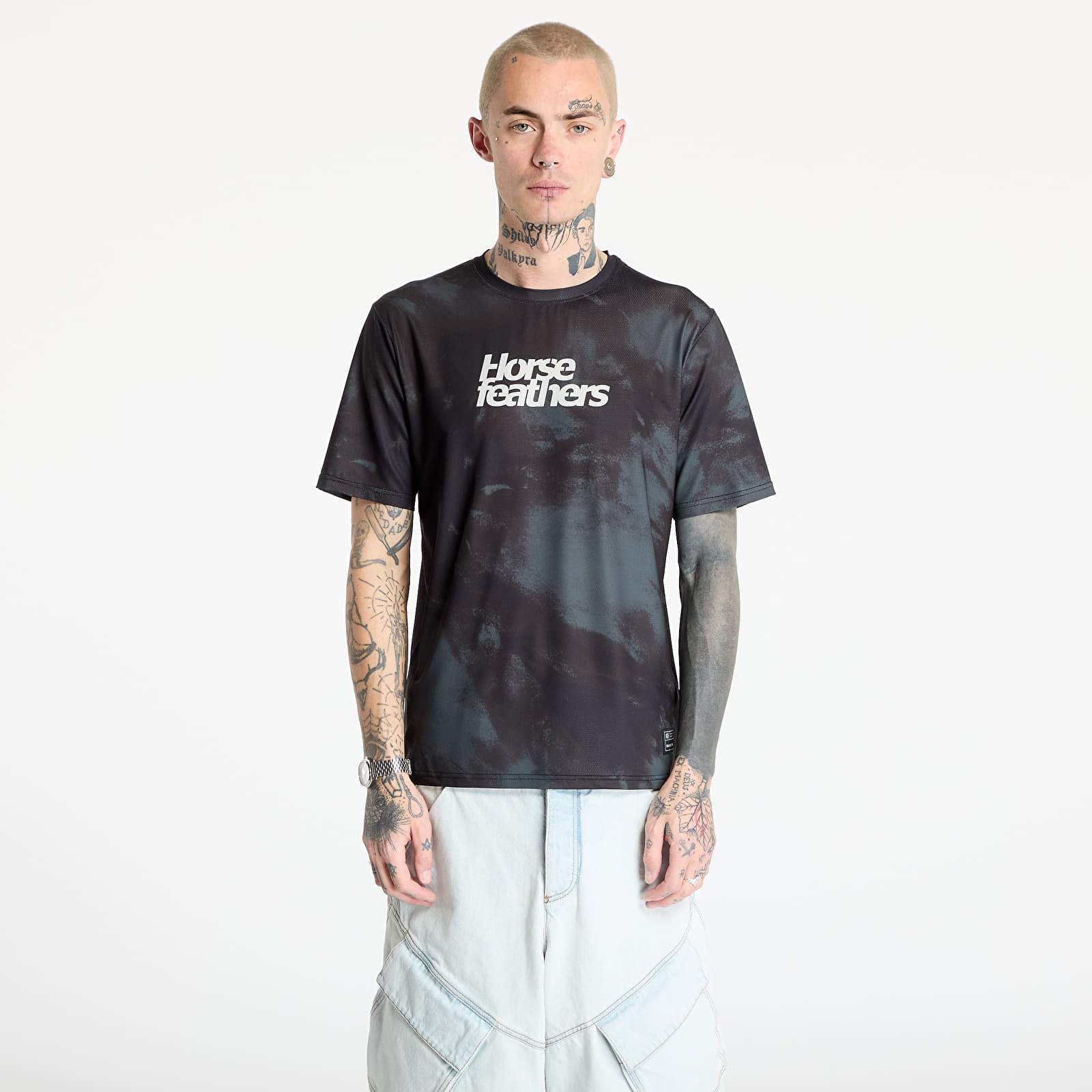 Trikood Horsefeathers Quantum Bike Jersey Thyme Camo