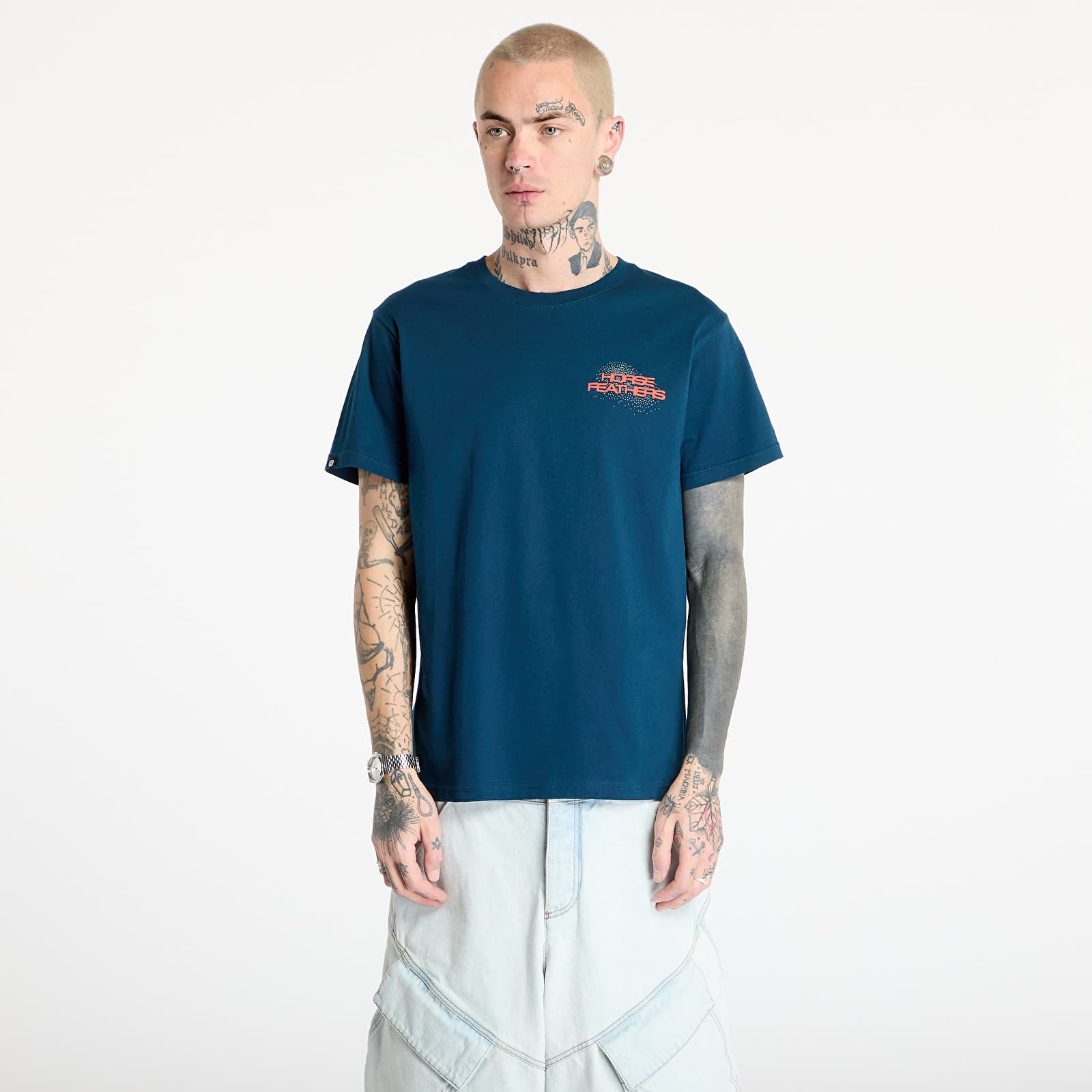 Meeste T-särgid Horsefeathers Rizmo T-Shirt Pond