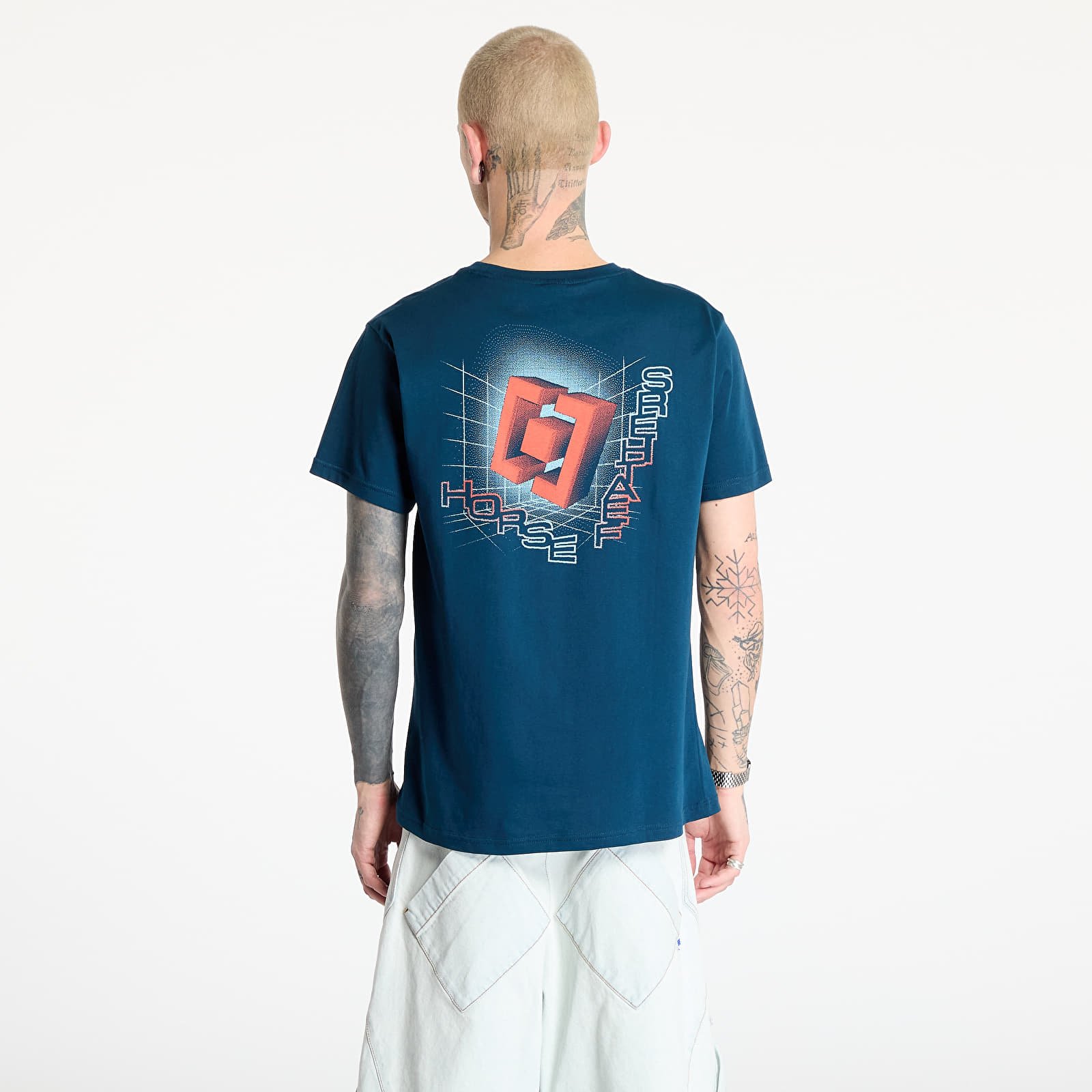 Meeste T-särgid Horsefeathers Rizmo T-Shirt Pond