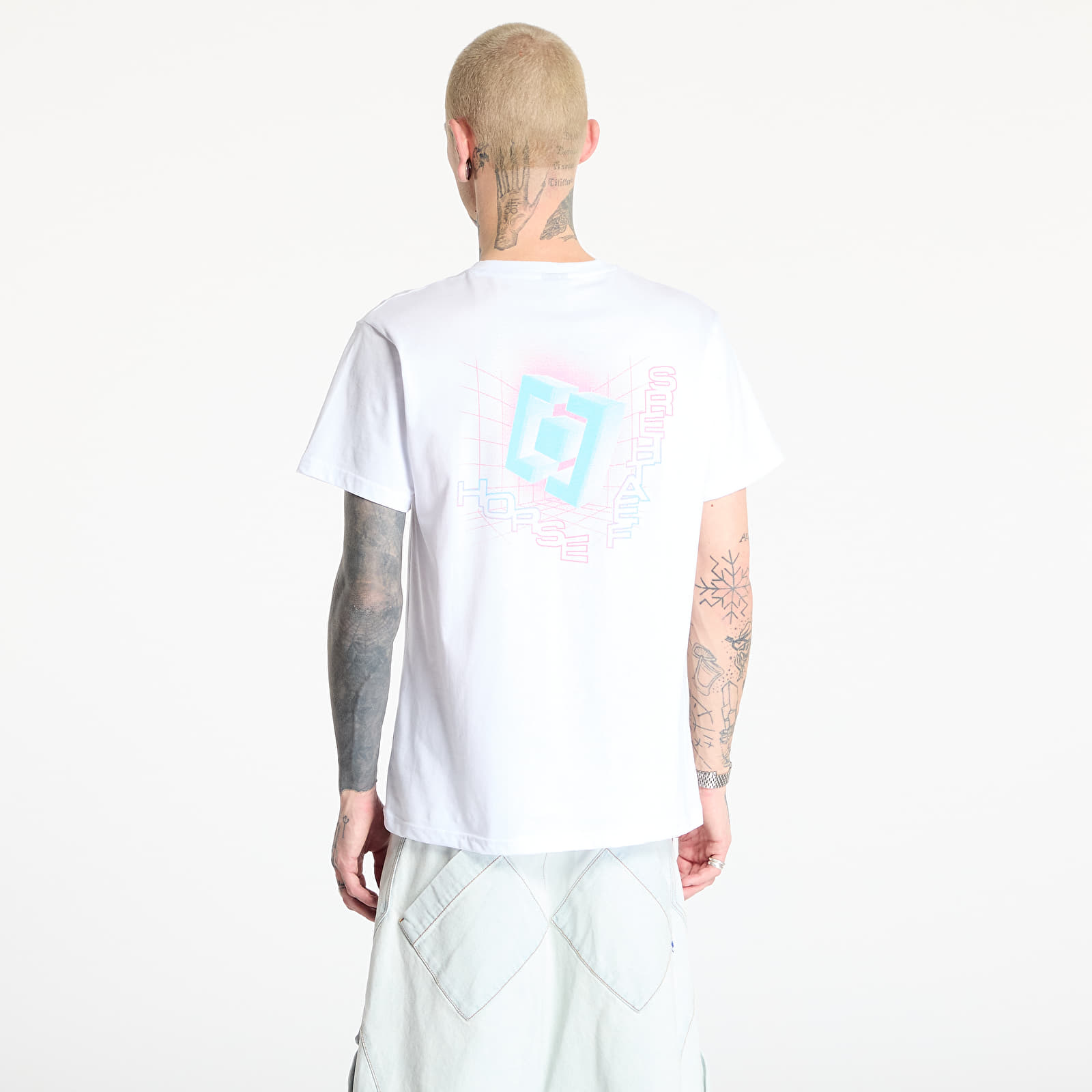 Meeste T-särgid Horsefeathers Rizmo T-Shirt White