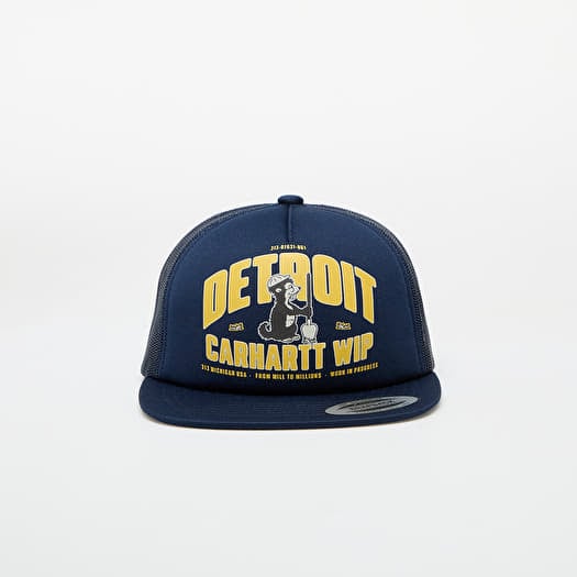 Hætte Carhartt WIP Underground Trucker Cap Blue