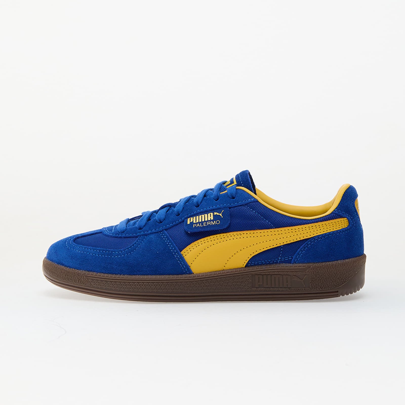 Meeste tossud ja kingad Puma Palermo Vintage Update Vivid Blue-Sunny Yellow