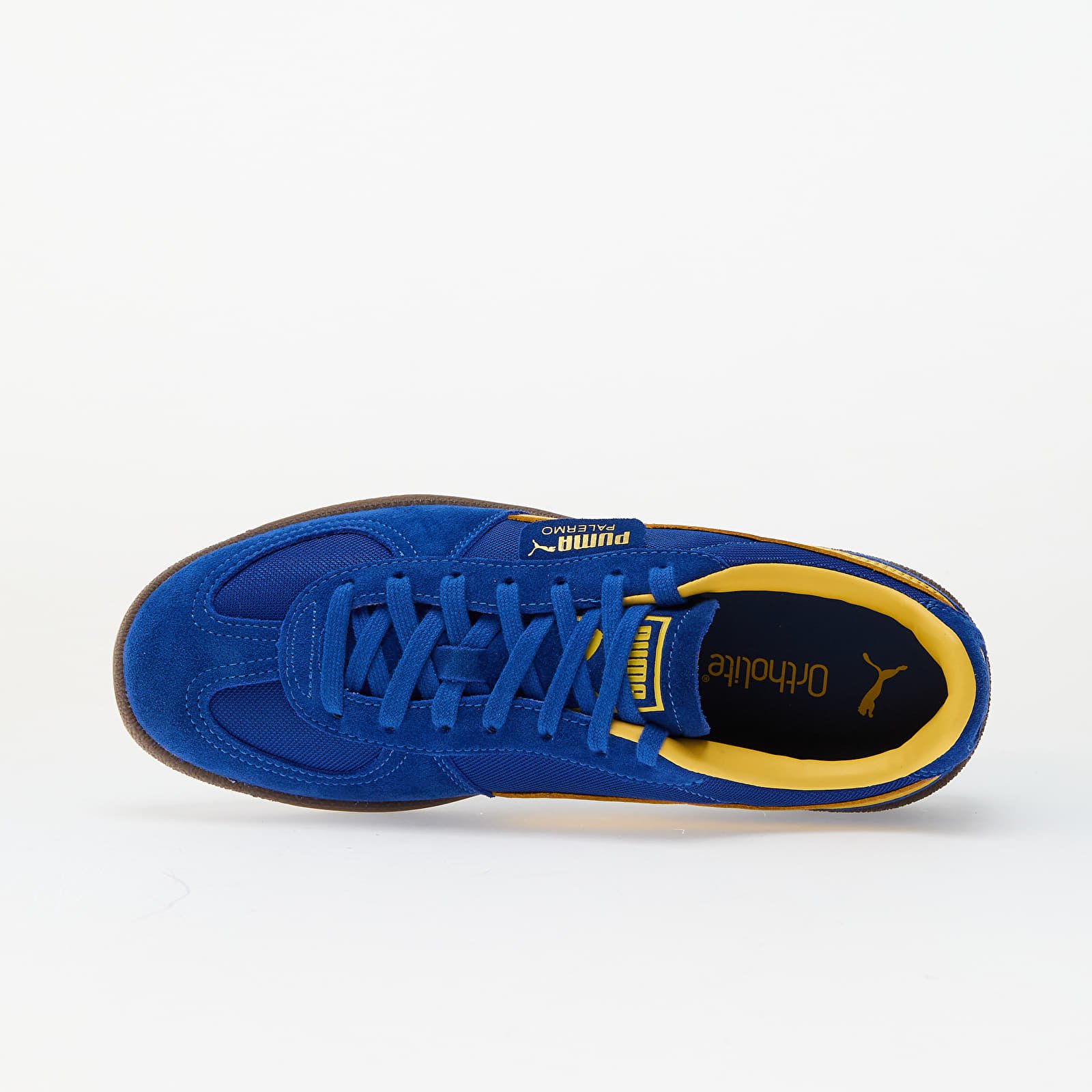 Meeste tossud ja kingad Puma Palermo Vintage Update Vivid Blue-Sunny Yellow