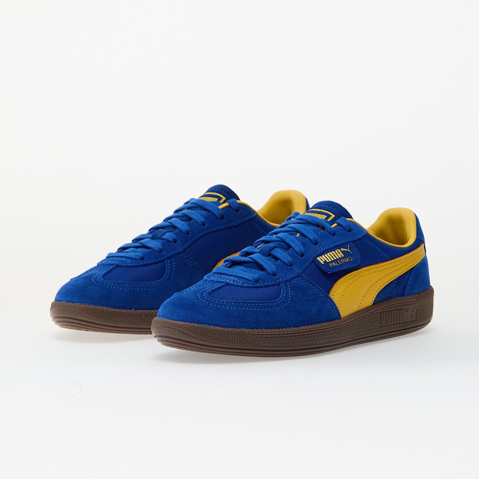 Meeste tossud ja kingad Puma Palermo Vintage Update Vivid Blue-Sunny Yellow