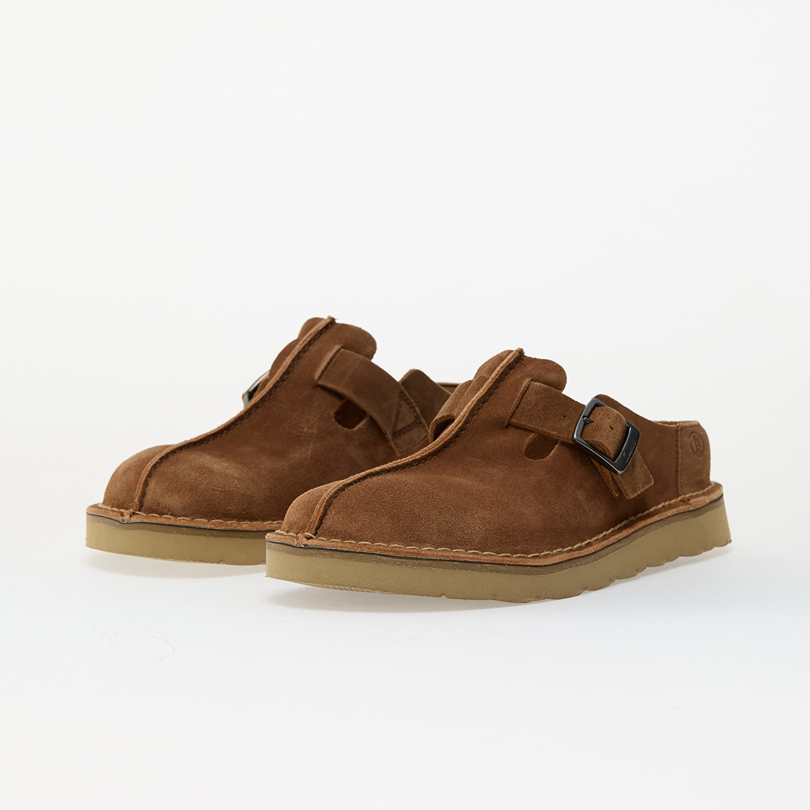Pánské tenisky a boty Clarks Originals Solsbury Mule Cola Suede