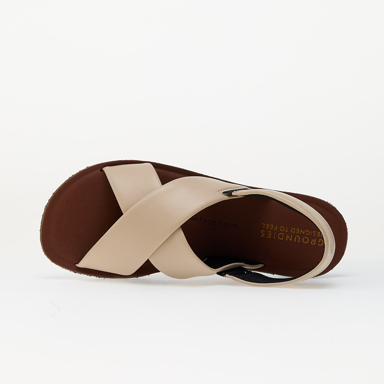 Naiste tossud ja kingad Groundies Verona Vegan Beige