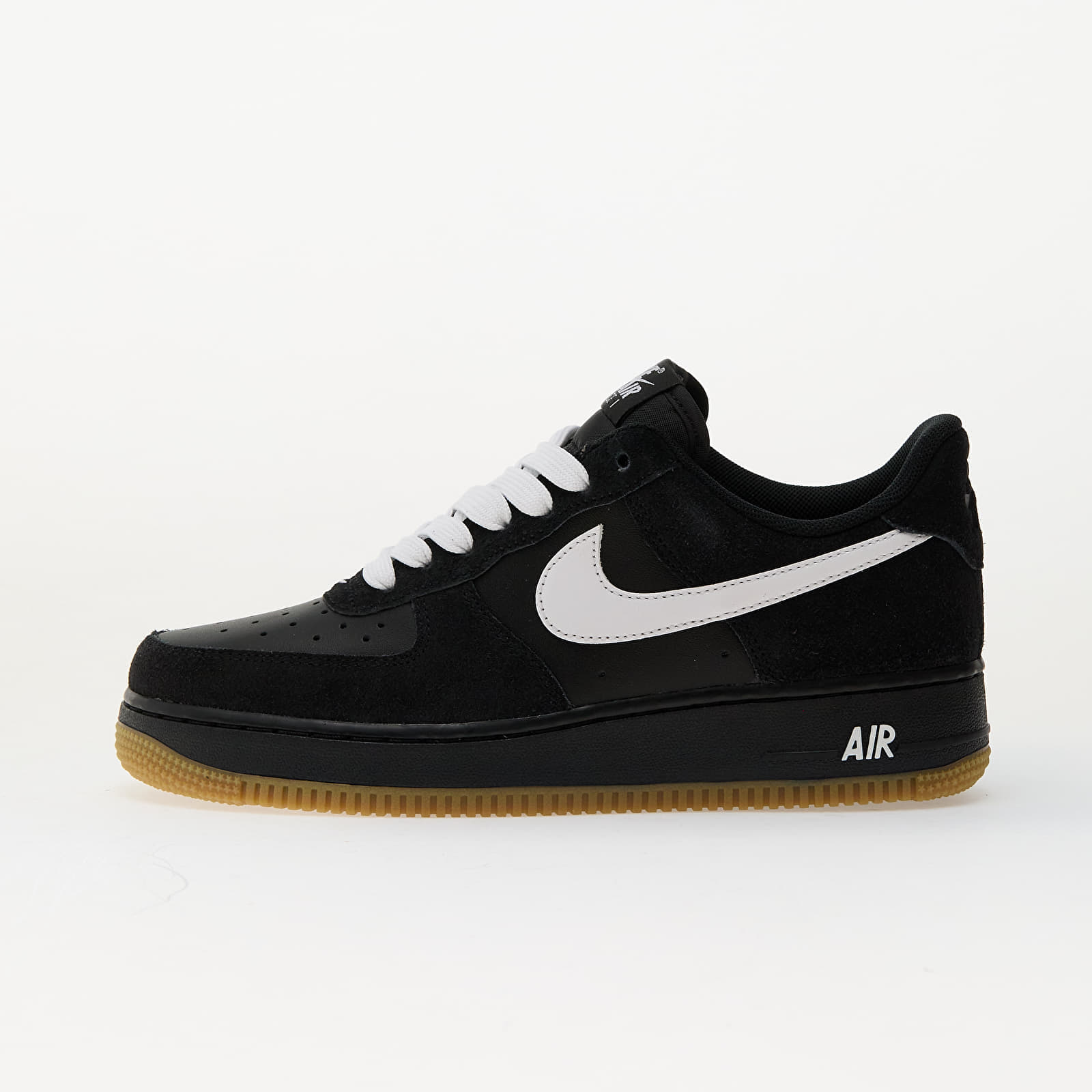 Sneakers Nike Air Force 1 '07 Lv8 Black/ White-Gum Light Brown EUR 40