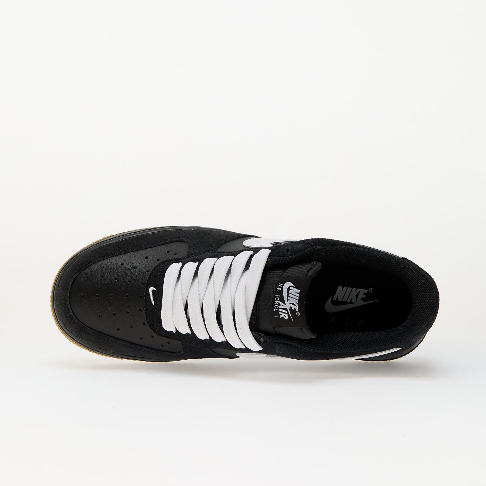Meeste tossud ja kingad Nike Air Force 1 '07 Lv8 Black/ White-Gum Light Brown