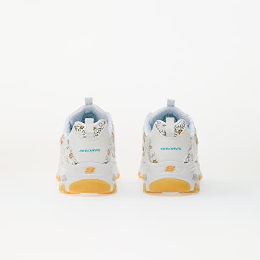 Skechers D'Lites - Daisy Dream White/ Yellow | Queens