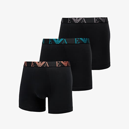 EA7 Emporio Armani 3-Pack Boxer Black/ Black/ Black