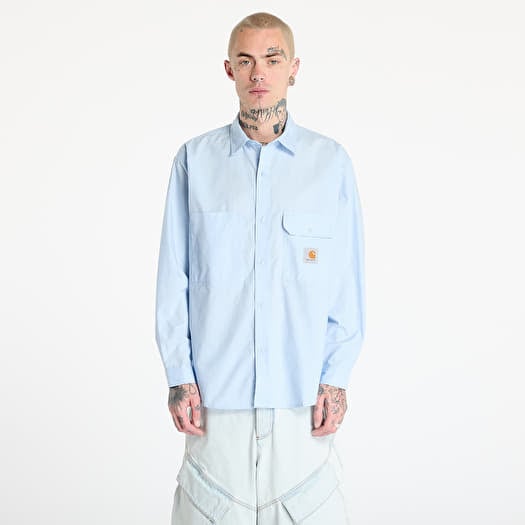 Koszula Carhartt WIP Longsleeve Irwin Shirt UNISEX Air Sky