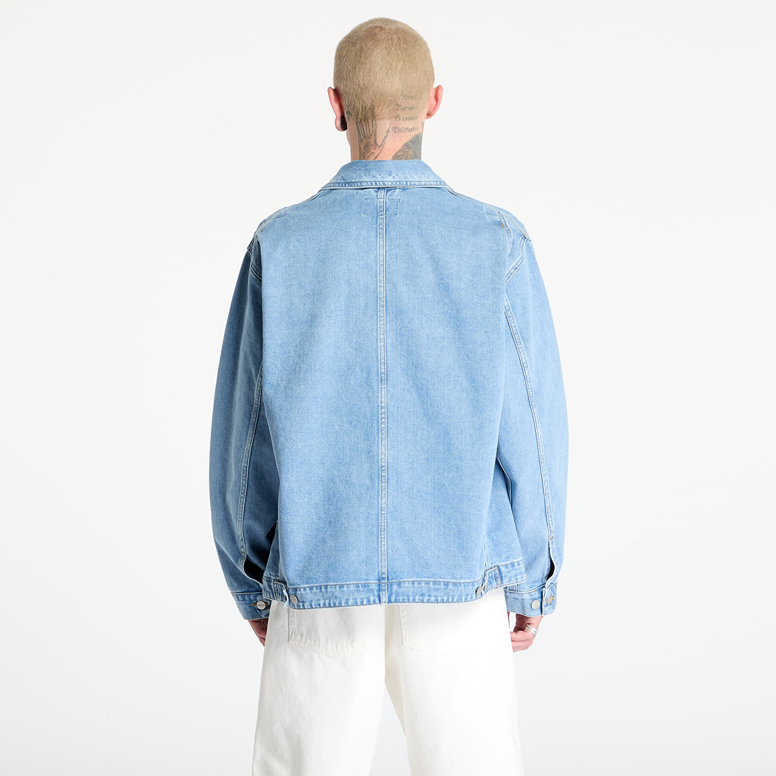 Chaquetas de hombre Carhartt WIP OG Double Front Jacket UNISEX Blue Stone Bleached
