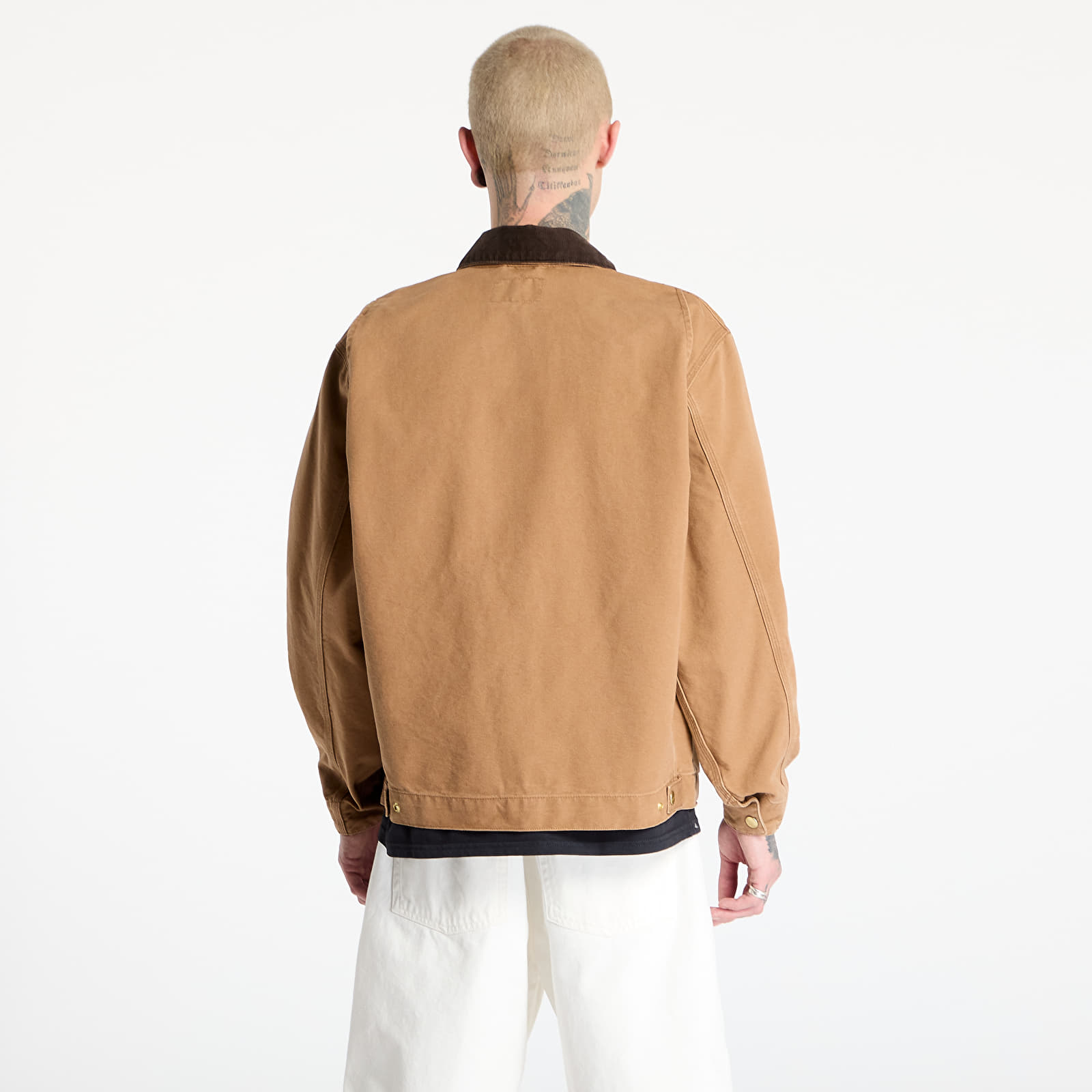 Vestes pour hommes Carhartt WIP OG Detroit Jacket UNISEX Hamilton Brown/ Tobacco Aged Canvas