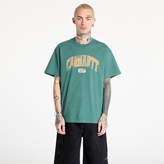 T-shirt Carhartt WIP Short Sleeve Lecture T-Shirt UNISEX Silver Pine