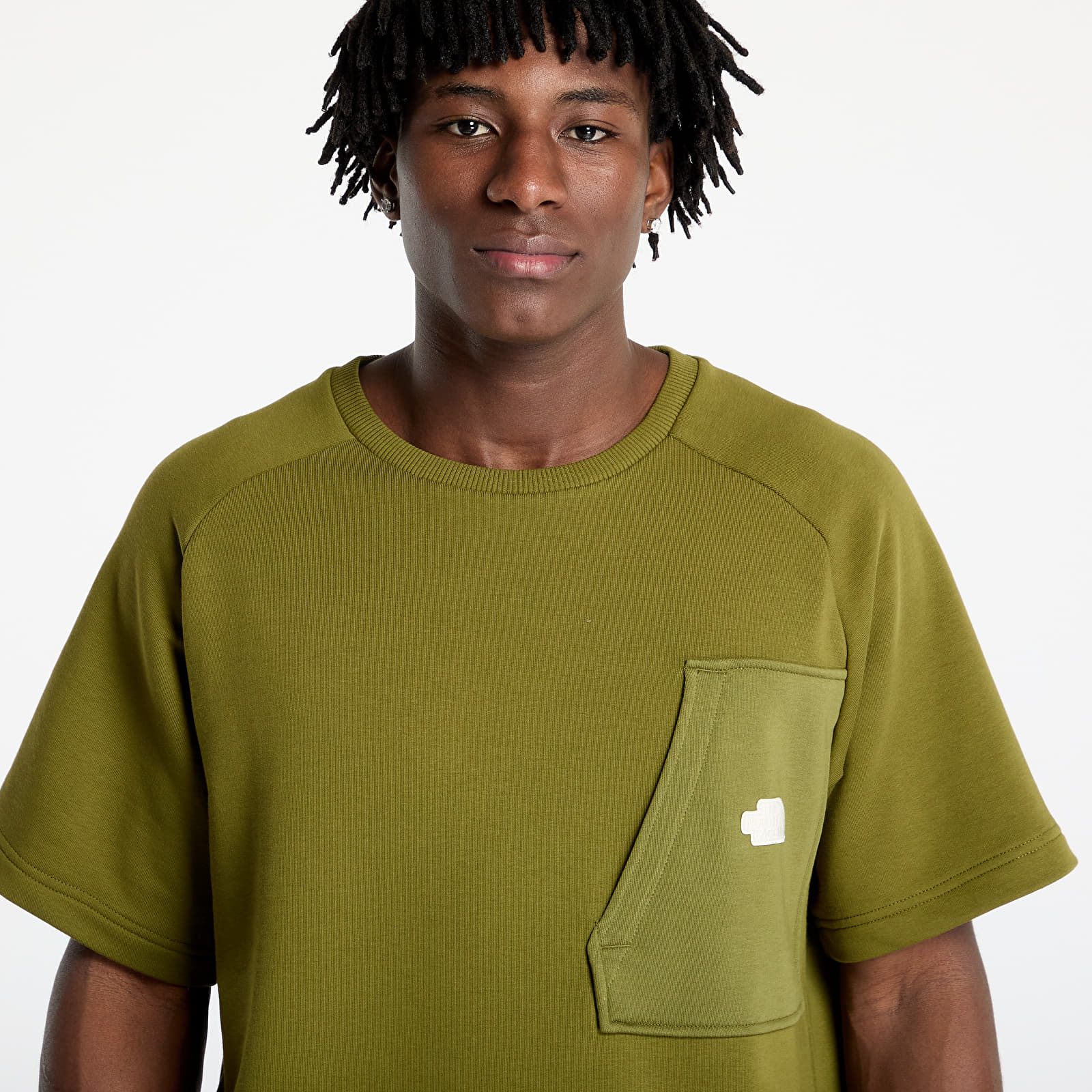 Camisetas hombre The North Face Terry Relaxed Tee Forest Olive