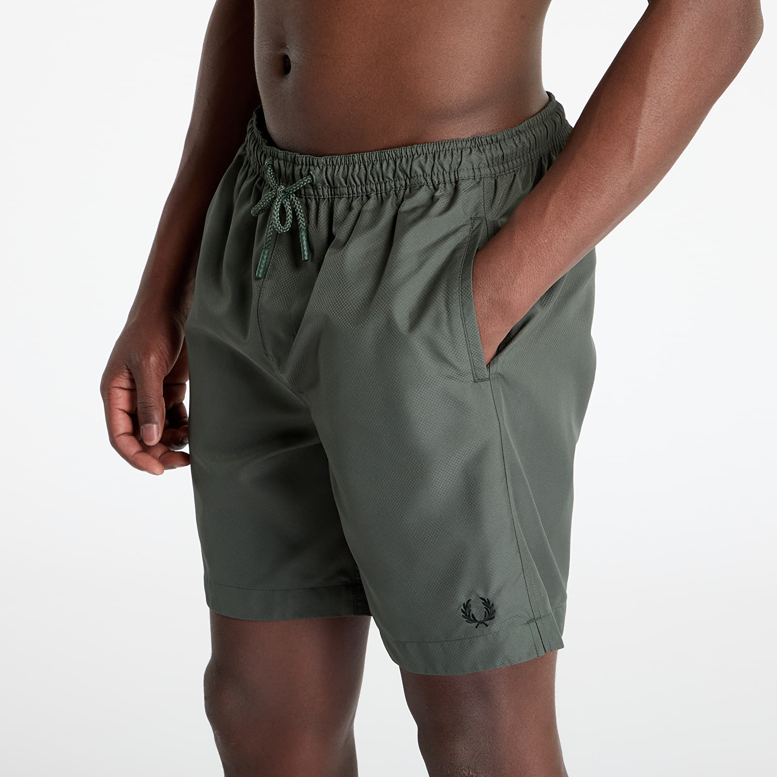 Men's swimwear FRED PERRY Classic Swimshort Court Green